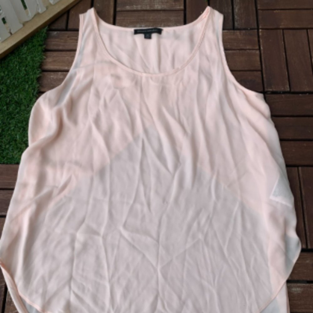 Banana Republic Top Sleeveless Rose Size XS